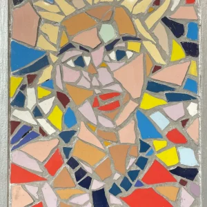 Autorretrato Mosaico Trencadís - 20x20